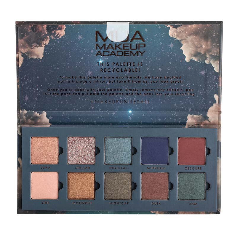MUA 10shade Palette Nocturnal