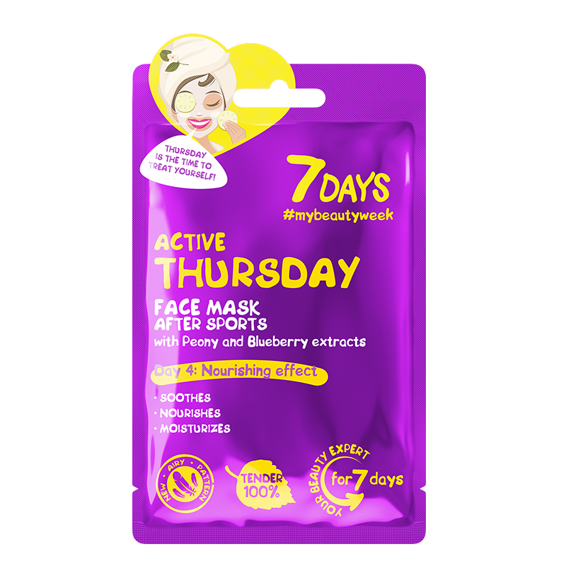 7DAYS Face mask ACTIVE THURSDAY