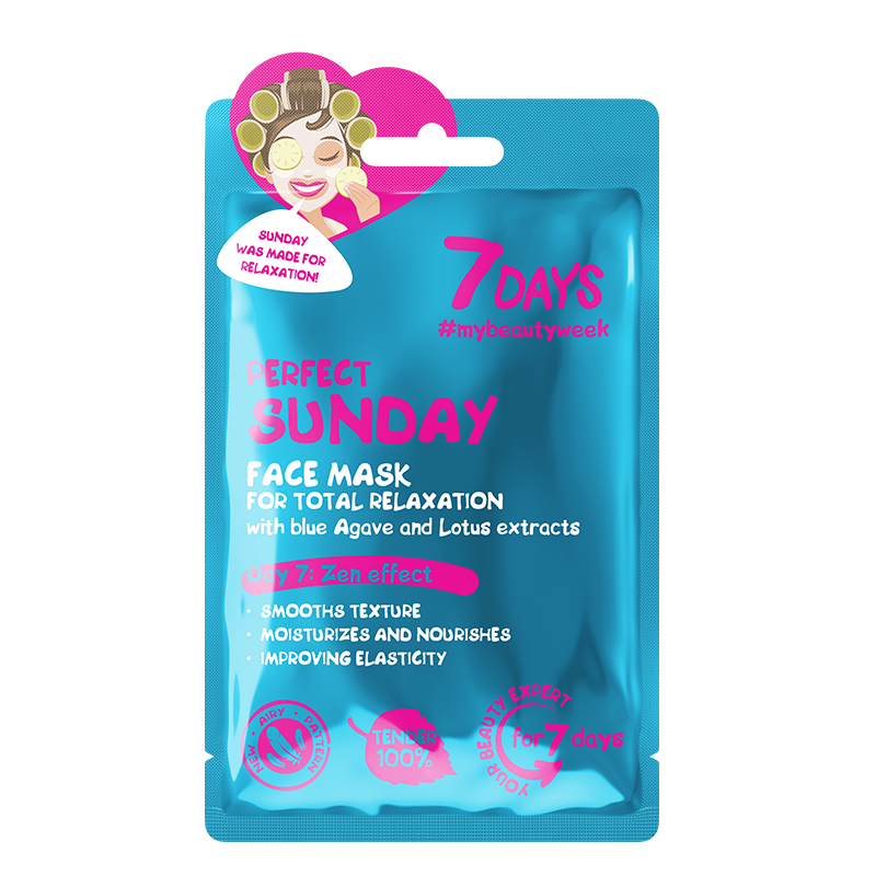7DAYS Face mask PERFECT SUNDAY