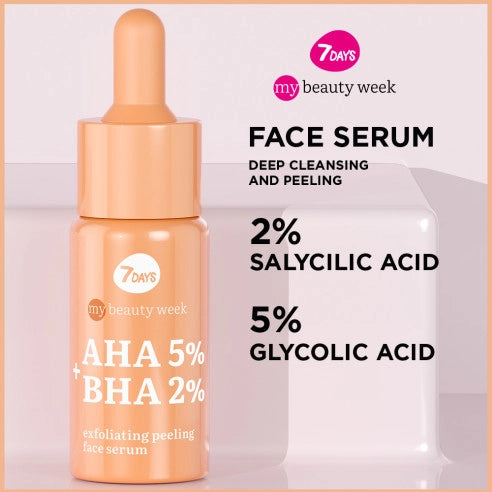 7DAYS MB AHA BHA Exfoliating Peeling Face Serum
