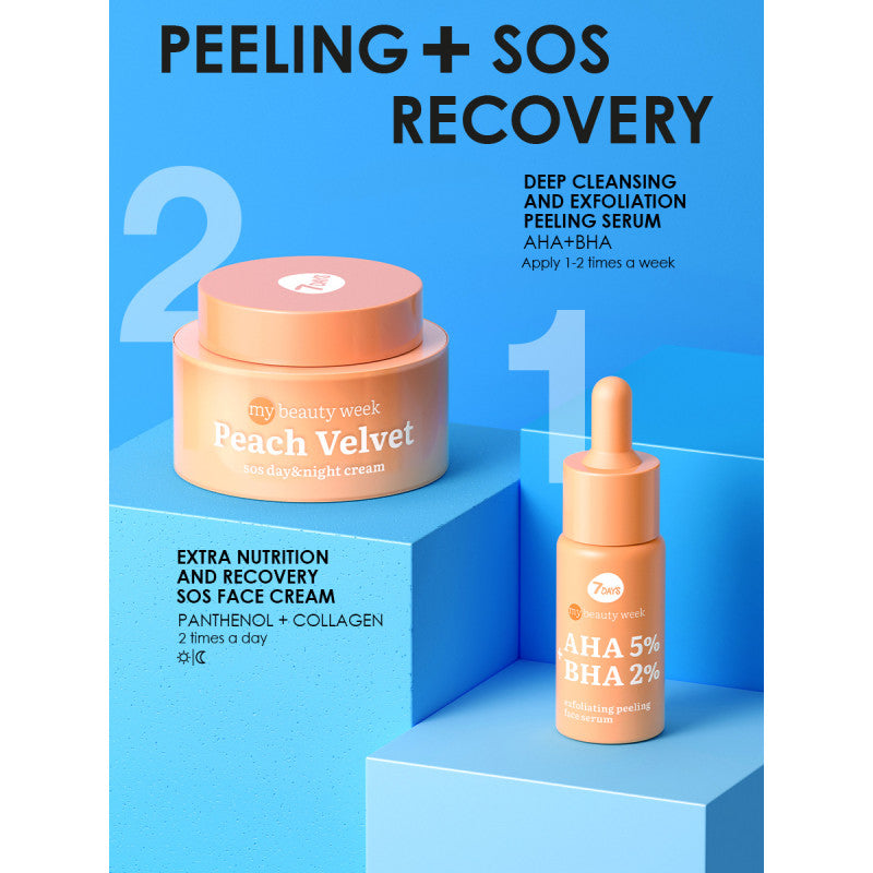 7DAYS MB Peach Velvet SOS Day Night Cream