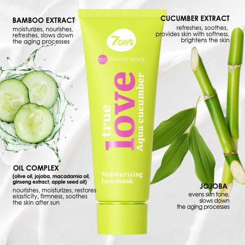 7DAYS MB True Love Moisturizing Face Mask