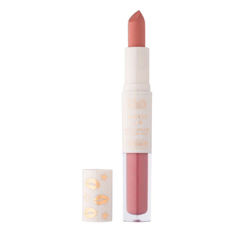 MUA GREECE STARLIGHT LIPSTICK & GLOSS DUO ATMOSPHERE