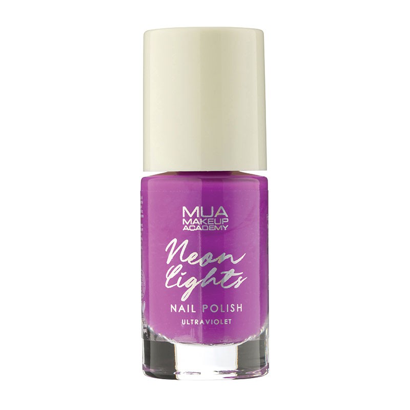 MUA Neon Lights Longwear Nail Polish Ultraviolet