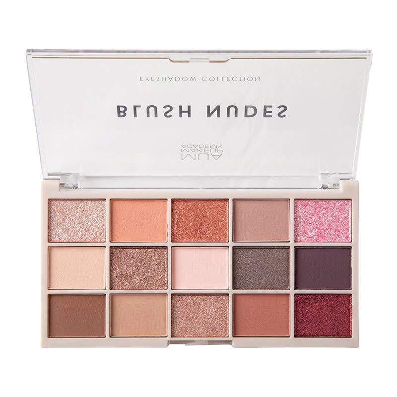 Eyeshadow Palette 15 Shade Blush Nudes