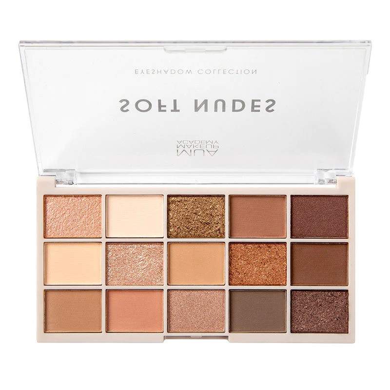 Eyeshadow Palette 15 Shade Soft Nudes