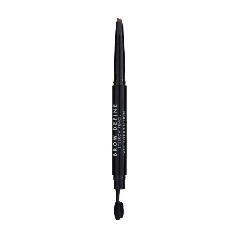 MUA Brow Define Eyebrow Pencil - With Blending Brush Dark Brown