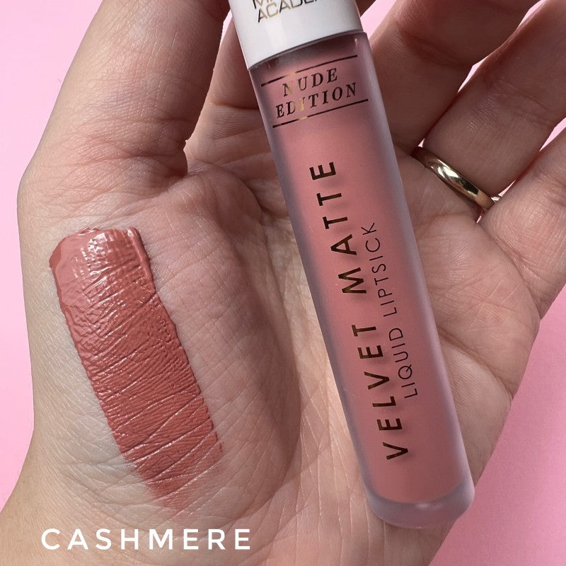 Velvet Matte Liquid Lipstick - Nude Edition - Cashmere