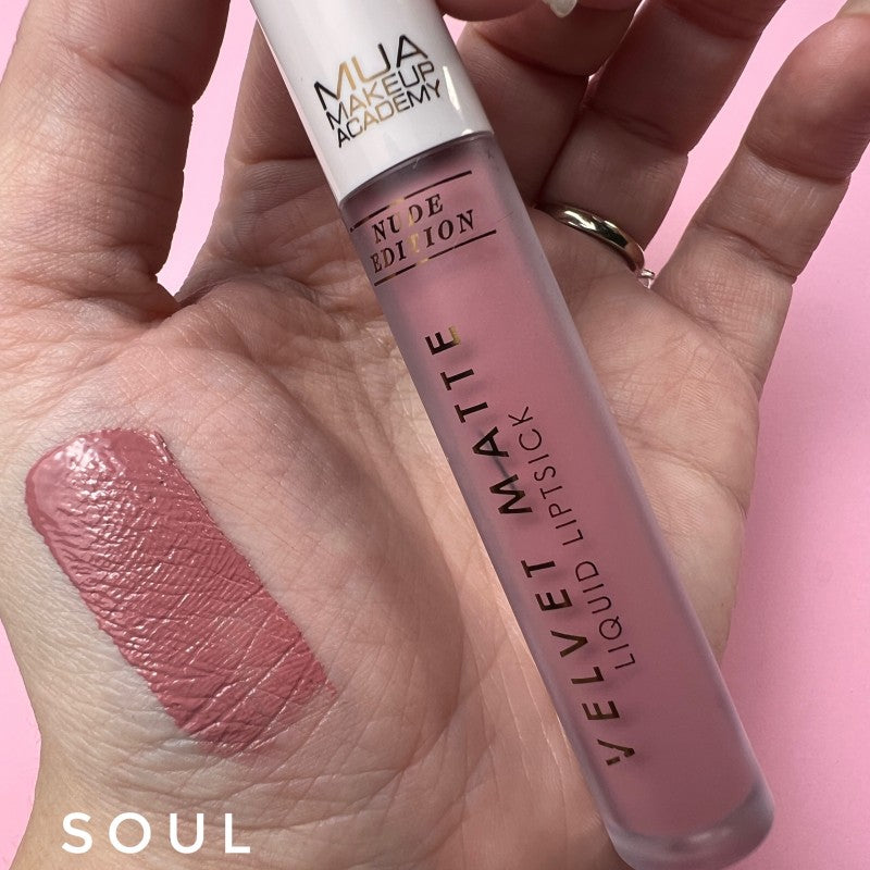 Velvet Matte Liquid Lipstick - Nude Edition - Soul