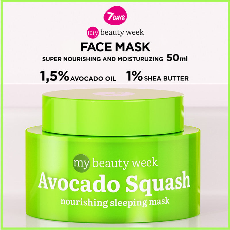 7DAYS MB Avocado Squash Nourish Sleeping Mask